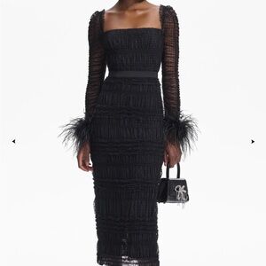 Self-Portrait Black Evening Dress